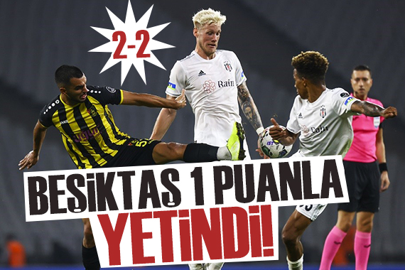 Beşiktaş, İstanbulspor deplasmanından 1 puanla döndü!