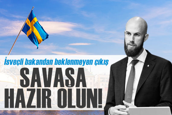 İsveç Sivil Savunma Bakanı: Savaşa hazır olun!