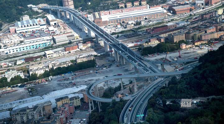 İtalya’da yıkılan köprü yeniden açılıyor