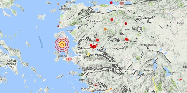 İzmir de yeni fay hatları ortaya çıktı