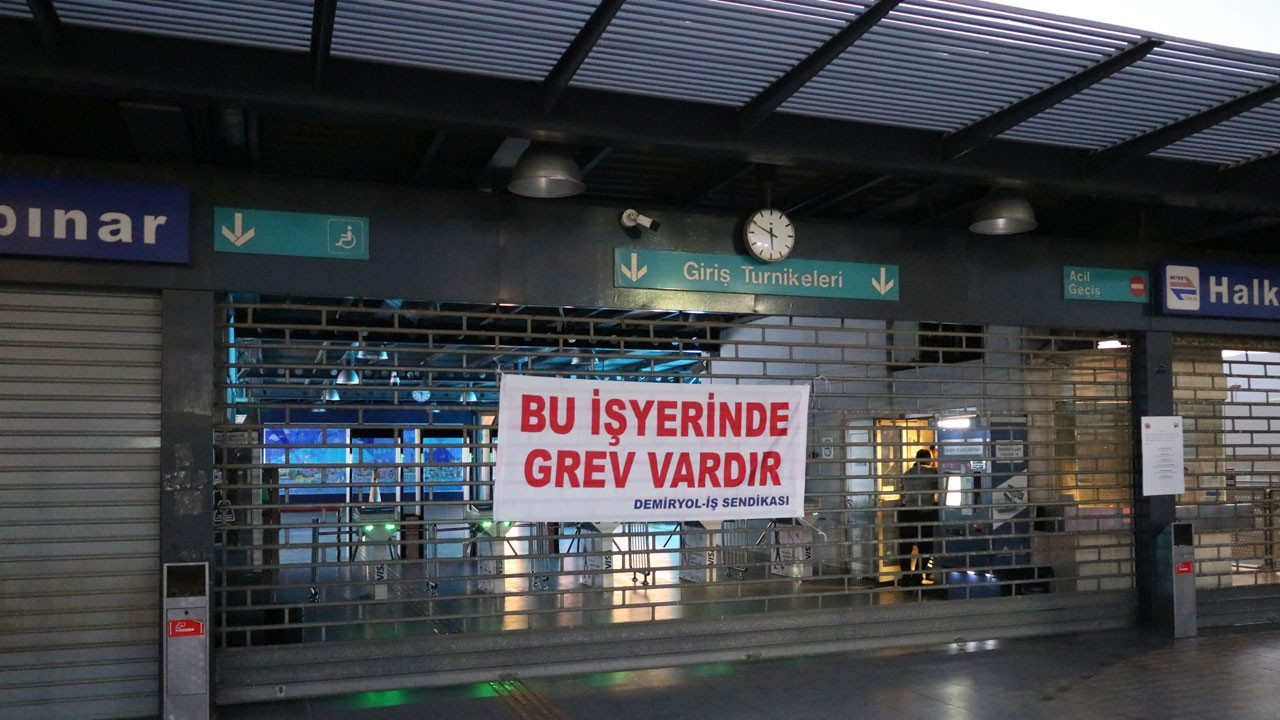 İzmir de metro işçilerinin grevi sona erdi! Tunç Soyer den açıklama