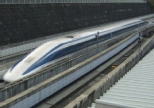 Japonların hızlı treni  Maglev den yeni dünya rekoru!