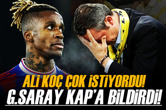Galatasaray, Wilfried Zaha yı KAP a bildirdi!