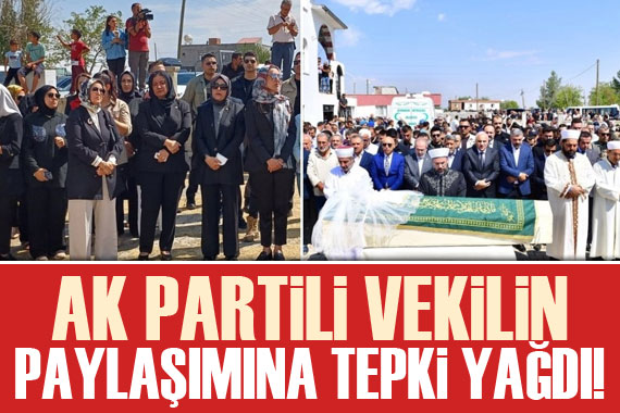AKP li Vekil in Narin paylaşımına tepki yağdı
