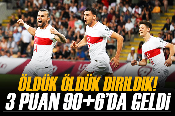 Milli Takım 3 puanı 90+6 da kaptı!