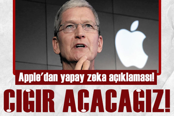 Apple dan yapay zeka kararı!