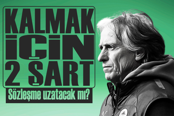 Jorge Jesus tan yeni sözleşme için iki şart