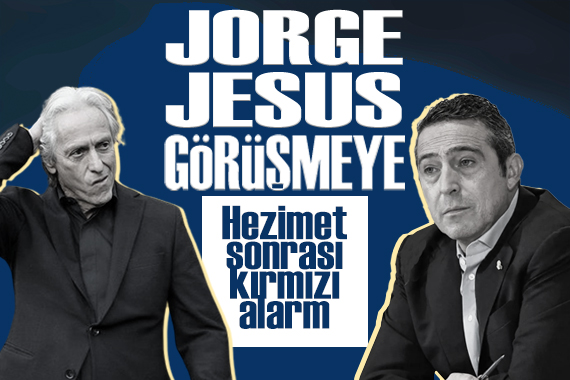 Fenerbahçe de Jorge Jesus, derbi hezimeti sonrası görşmeye çağrıldı