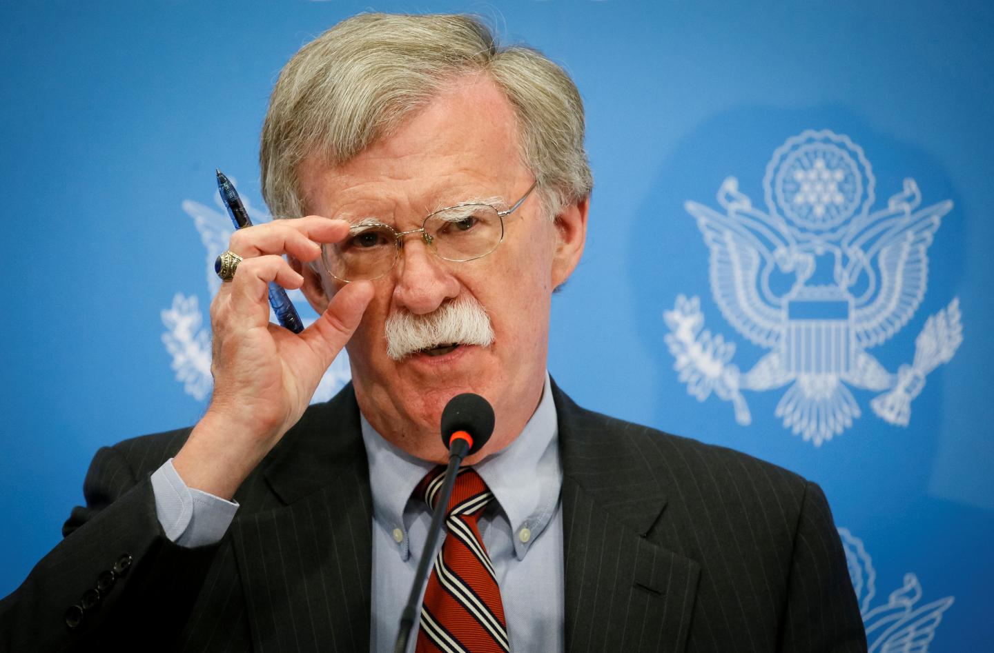 John Bolton, İran krizini görüşmek için İsrail e gitti
