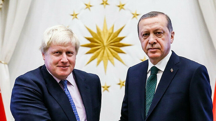 Erdoğan, Johnson ile telefonda görüştü