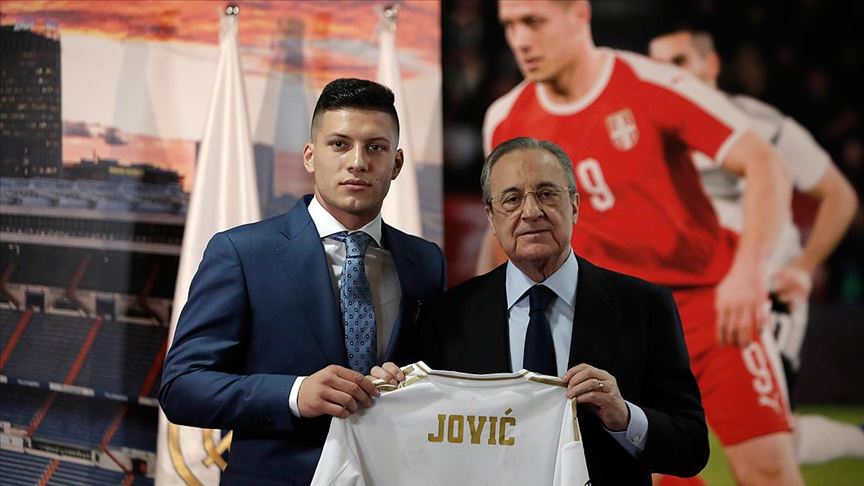 Luka Jovic, resmen Real Madrid de