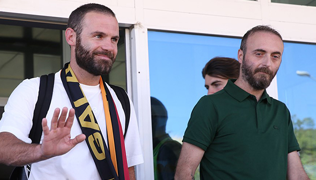 Juan Mata İstanbul a geldi!