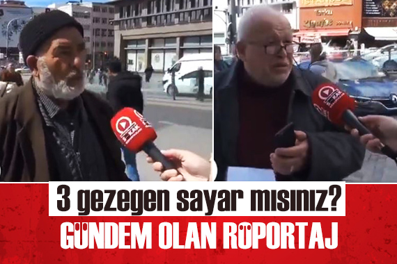 Gündem olan sokak röportajı! 3 gezegen sayar mısınız? Sorusuna gelen cevaplar...