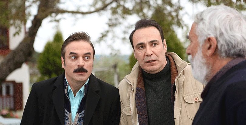 Dizi setinde bıçaklı kavga