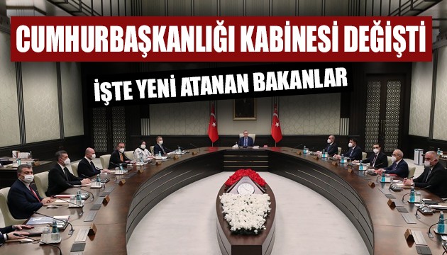 Cumhurbaşkanlığı kabinesinde sürpriz değişiklik