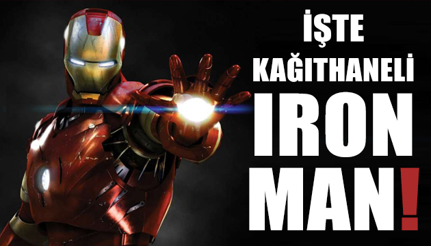 İşte Kağıthaneli Iron Man!
