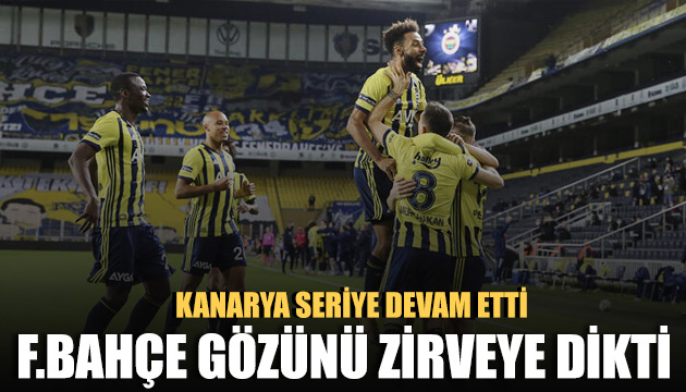 Fenerbahçe gözünü zirveye dikti