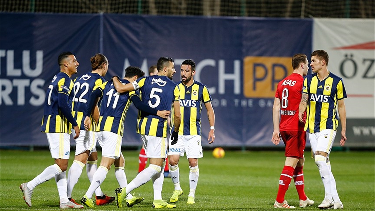 Fenerbahçe den gollü prova