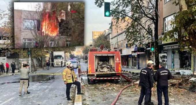 İstanbul Bağcılar da binada patlama!