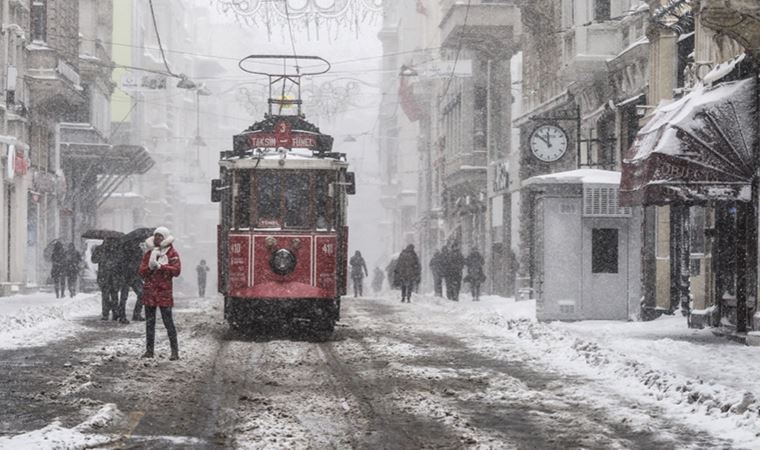 İstanbul a kar yağışı için yeni tarih verildi