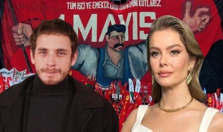 Ünlü isimlerden 1 Mayıs paylaşımları:  Emeğe ve alın terine saygıyla... 