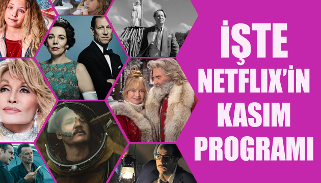 İşte Netflix Türkiye’nin Kasım ayı programı