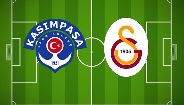 Kasımpaşa - Galatasaray maçında 11 ler belli oldu