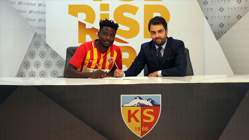 Kayserispor dan forvet transferi