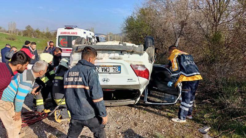 Konya da feci kaza: 1 ölü, 2 yaralı