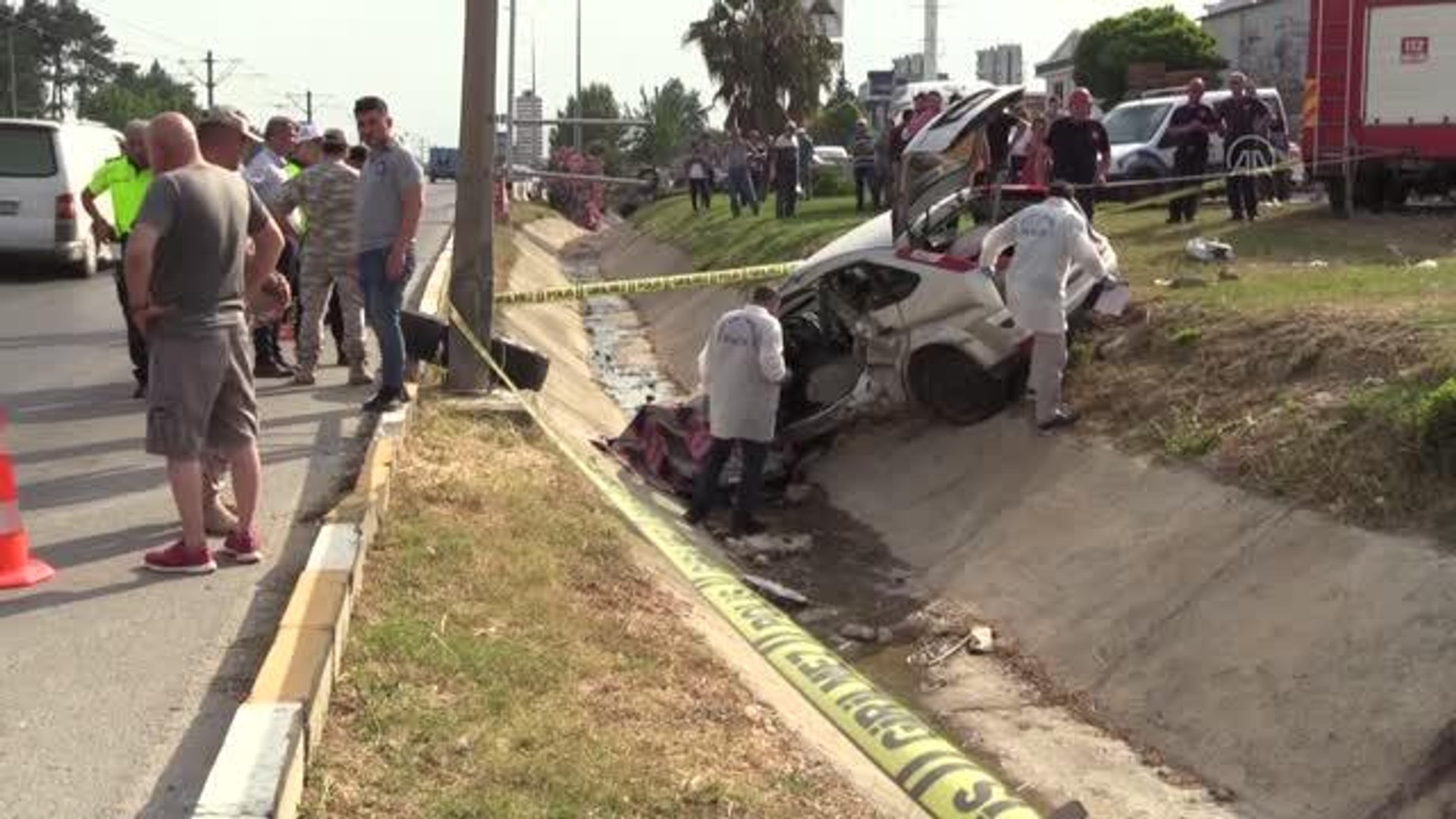 Antalya da feci kaza: 2 ölü