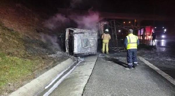 İstanbul da feci kaza: 1 ölü