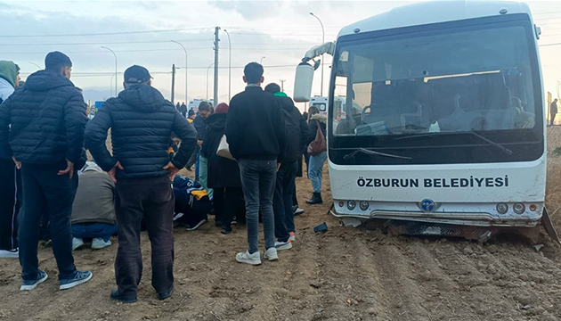 Feci kaza: 14 yaralı