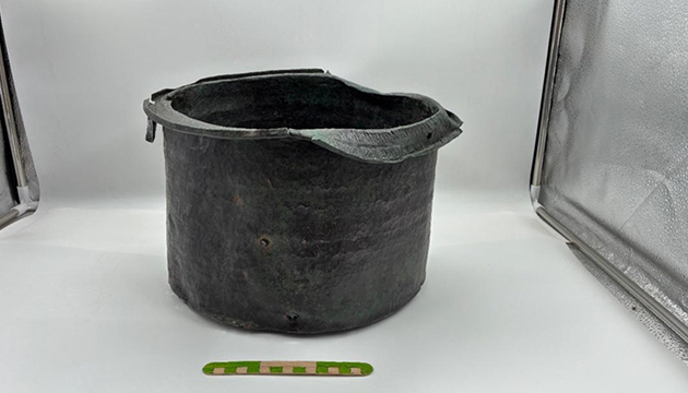 1400 yıllık kazan günyüzüne çıktı