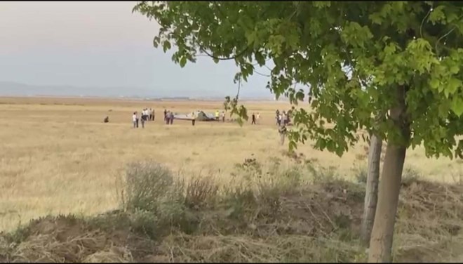 Konya daki tatbikatta ANKA-3 acil iniş yaptı