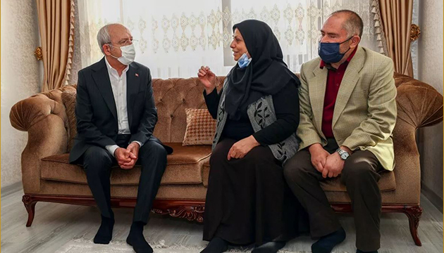 Kılıçdaroğlu ndan Başak Cengiz in ailesine taziye ziyareti!