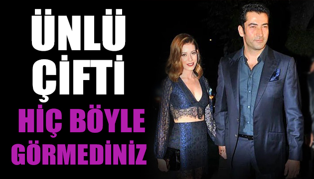 Sinem Kobal ile Kenan İmirzalıoğlu nu hiç böyle görmediniz