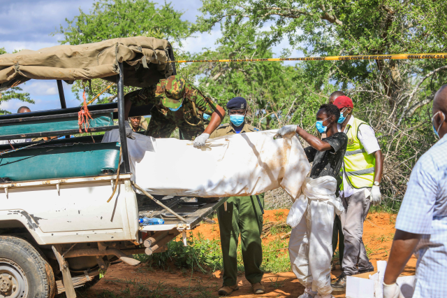 Kenya da  Hz. İsa ya kavuşmak için  aç kalıp ölenlerin sayısı 109 a yükseldi