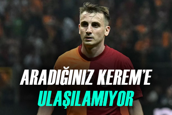 Galatasaray da istenen Kerem Aktürkoğlu na  bir türlü ulaşılamıyor 