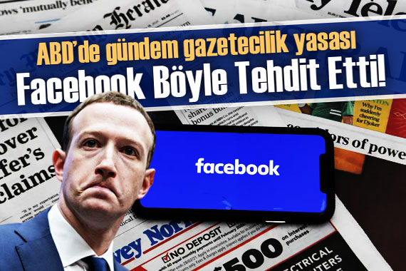 ABD’deki gazetecilik yasası Facebook’u kızdırdı