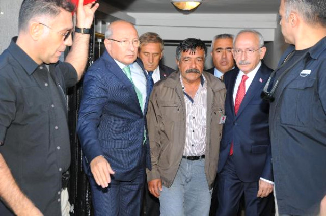 Şehit taziyesinde Kılıçdaroğlu na protesto