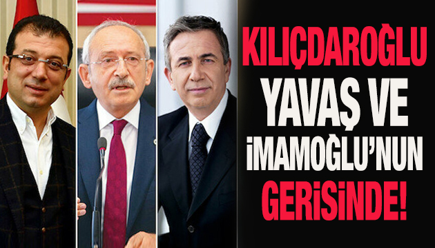 Kılıçdaroğlu, ankette Yavaş ve İmamoğlu’nun gerisinde!