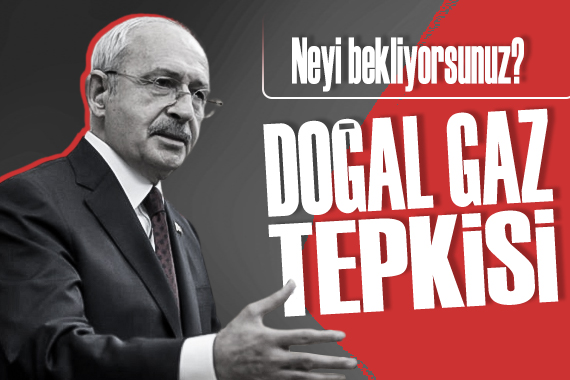 Kılıçdaroğlu ndan doğal gaz tepkisi:  Yazın gelmesini mi bekliyorsunuz? 