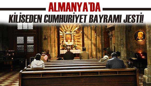 Almanya dan Cumhuriyet Bayramı jesti!