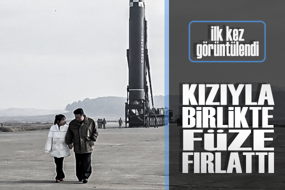 Kuzey Kore Lideri Kim Jong-un ilk kez kızıyla görüntülendi