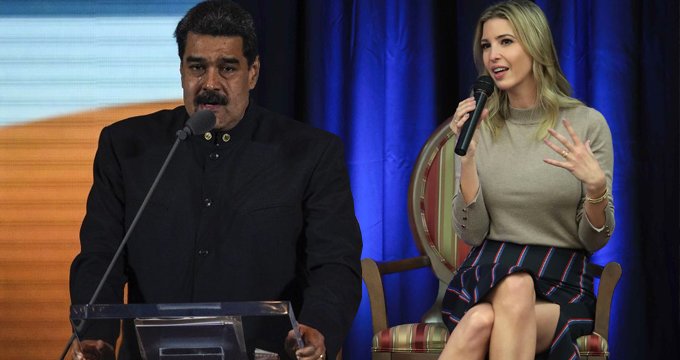 Trump ın kızından Venezuela çıkışı