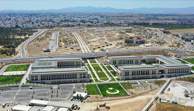 KKTC Cumhurbaşkanlığı Külliyesi nde son aşamaya gelindi!