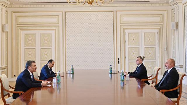 Bakan Koca ile Aliyev Bakü de görüştü!