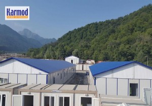 İnşaat Firmalarının Şantiye Konteyner’lerini Karmod Üretiyor