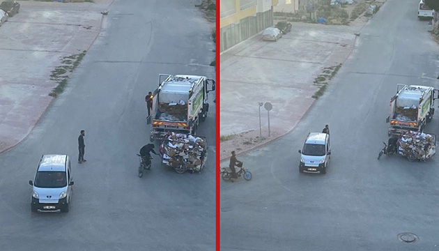 Suriyeliler temizlik işçisini darp etti!