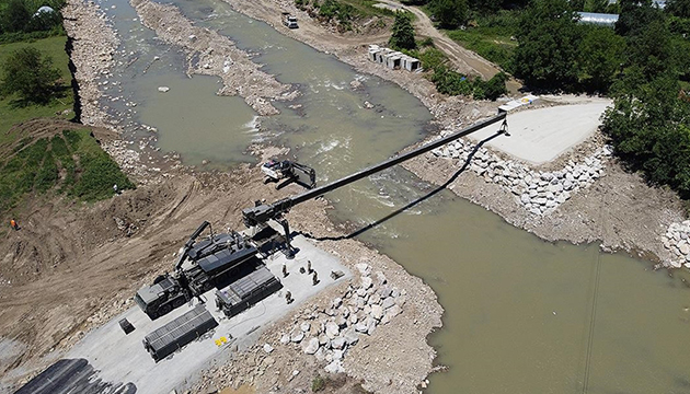 MSB den Bartın a köprü desteği